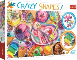 Trefl Crazy Shapes puzzle Sladke sanje 600 kosov