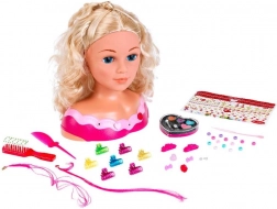 Glava za česanje PRINCESS CORALIE z dodatki