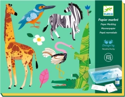 ustvarjalni komplet za marmoriranje DJECO – živali