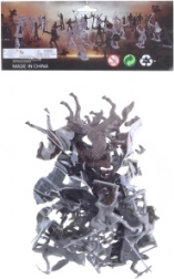 Vitezi v vrečki – plastični komplet vitezov in konj