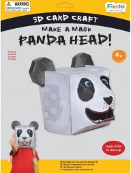 Fiesta Crafts kreativni set 3D maska panda
