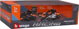 bburago 1:43 race formula f1 4-pack – mclaren f1 team mcl38 (2024) lando norris in oscar piastri