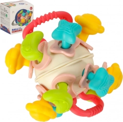 Senzorična žogica in grizalo za dojenčke Bibi-inn
