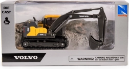 mini bager volvo ec140e na gosenicah – kovinski model newray