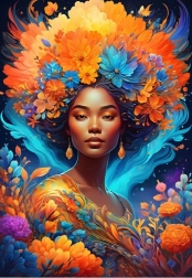 Puzzle moč cvetov 1000 koščkov