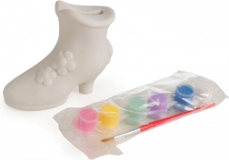 Kreativni set Puščica v obliki čeveljčka za barvanje