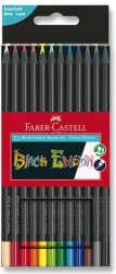 Barvice Faber-Castell Black Edition 12 kos