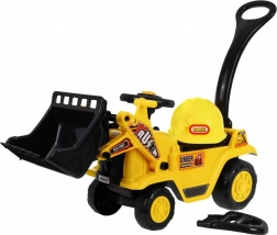 Otroški bager s čelado