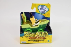 SpongeBob movie vehicle – pirate ship on wheels with a figure