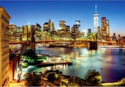 Sestavljanka Luči nad Brooklynski most 6000 kosov