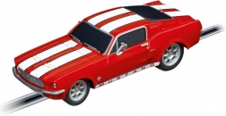 avto za avtomobilsko stezo GO/GO+ Ford Mustang 1967 Racing Red 1:43
