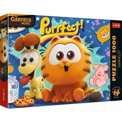 Sestavljanka 1000 Premium Plus Garfield Trefl