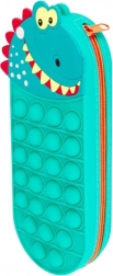 Silikonski peresnik dinozaver s pop-it površino