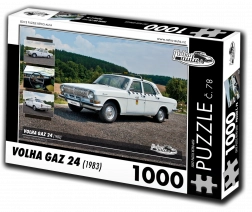 Sestavljanka Retro-avtomobili Volga GAZ 24 (1983) – 1000 koščkov