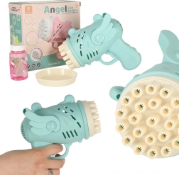 Pištola za milne mehurčke s krili modra