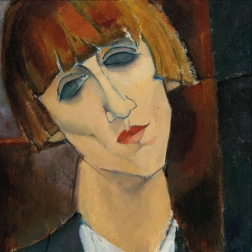 Curiosi kvadratne puzzle Q Art: Gospa Kisling, 66 kosov