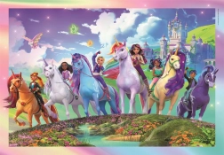 Sestavljanka Samorogova akademija 104 koščkov CLEMENTONI