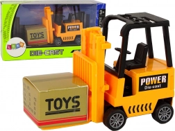 Oranžni otroški viličar s frikcijskim pogonom