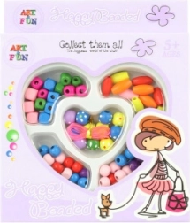 Lesene perlice – komplet za izdelavo zapestnic