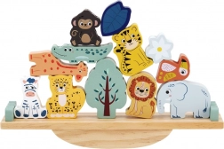 lesena balančna igra safari za otroke 2+