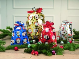 Celofanasta vrečka z otroškim motivom