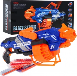 Veliki avtomatski blaster BLAZE STORM, 40 penastih izstrelkov, 8+