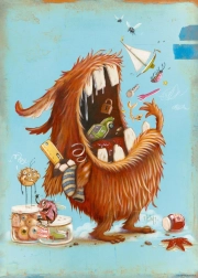 Sestavljanka Zozoville: Vsejed 1000 kosov