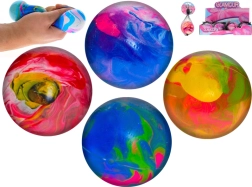 Stretch marble anti-stress ball 7 cm – squeezable ball for kids and adults