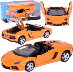 Interaktivni kovinski model avtomobila Lamborghini Aventador Roadster