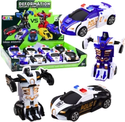 Avto Robot 2v1 Športni Policijski Avto
