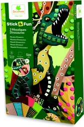 Stick & Fun - mala mozaika dinozavri