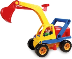 LENA Aktivni plastični bager z voznikom, 35 cm