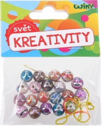 Barviti kroglici na vrvico