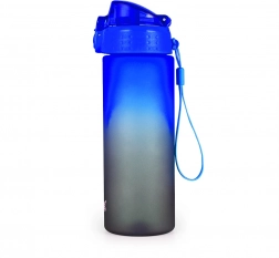 Steklenička za pitje OXY Click 600 ml Ombre Black-Blue