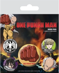 Komplet značk One Punch Man