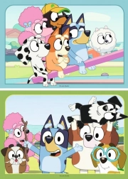 Bluey Ravensburger sestavljanka na igrišču