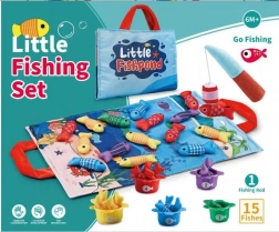 mehka senzorična garnitura za lovljenje ribic za dojenčke