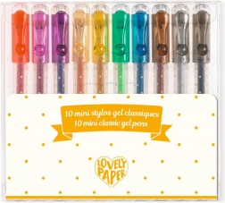 DJECO Set 10 mini gel svinčnikov