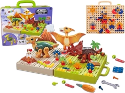 Komplet dinosavrov s izvijačem