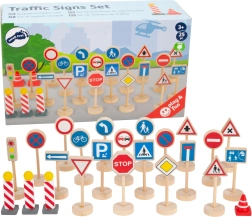 Wooden Set of Traffic Signs SMALL FOOT