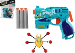 Pena pištola z naboji in vesoljcem