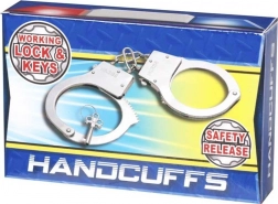 Otroške kovinske lisice za igro policajev in tatov