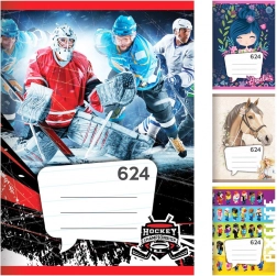 zvezek A6, črtni, 20 listov