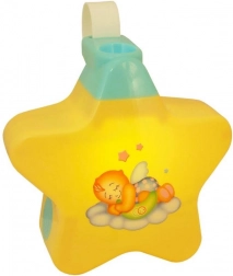 Glasbeni projektor zvezd BAYO z nočno svetilko