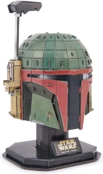 Sestavljanka čelada Boba Fett 4D