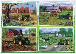 Ravensburger sestavljanka John Deere Klasika XXL 500 kosov