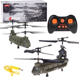 Syma RC helikopter CH-47 CHINOOK z giroskopom za notranje letenje