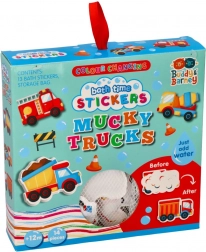 Kopalniške nalepke s tovornjaki, ki spreminjajo barvo