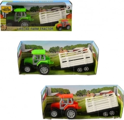 traktor s prikolico na vztrajnik