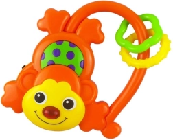 Baby Mix Monkey Blue Sound Rattle for Babies